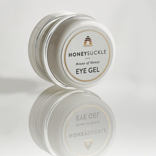 Honeysuckle natural cosmetics eye gel available online