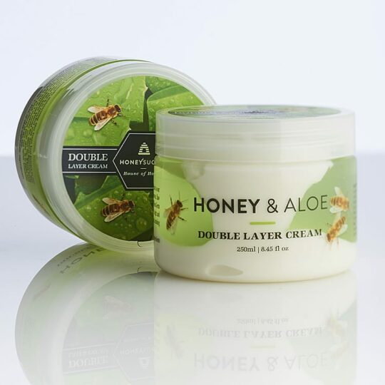 Honeysuckle natural cosmetics Honey & Aloe Double Layer Cream