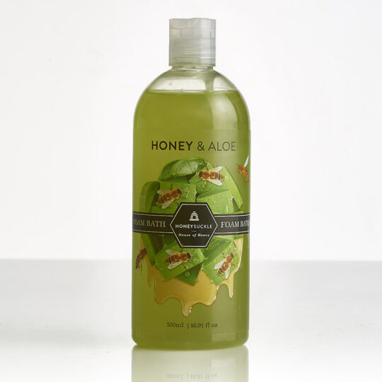 Honeysuckle natural cosmetics Honey Aloe Foam Bath