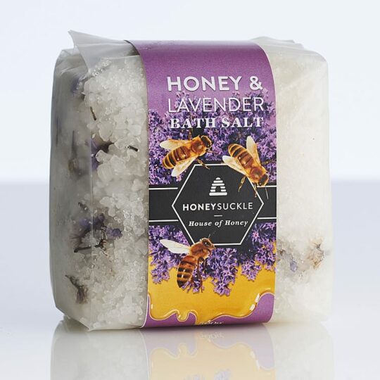 Honey & Lavender bath salts