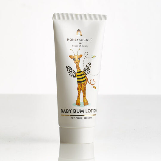 Honeysuckle baby bum lotion available online