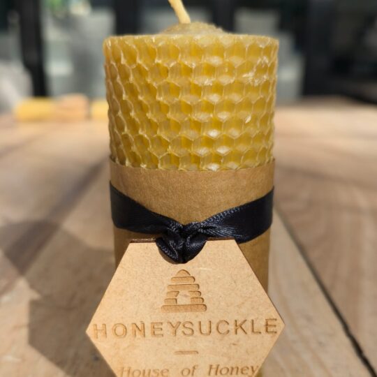 100% Natural Beeswax Candles- Short